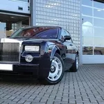 Аренда Rolls Royce Phantom чёрного и белого цвета для любых мероприяти