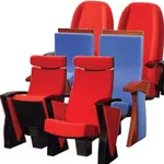 ПОСИДИМ: Театральные кресла.