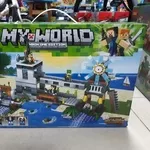 Конструктор лего Minecraft/Майнкрафт/Май ворлд/My world/Акция/Lego