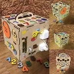 Бизикуб/Бизибокс/Smart box/Ручная работа/Развивающая игрушка