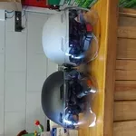Велошлем с очками для электросамоката,  велосипеда. Каска. Гермак. Шлем