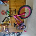 Детский Двухколесный велосипед со светом. Корзина,  багажник,  крылья