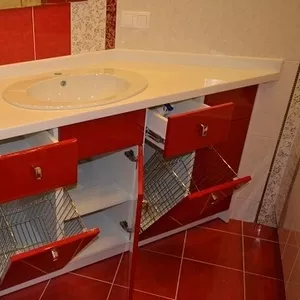 Мебель для ванной на заказ Астана