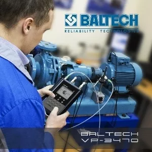 BALTECH VP-3470,  спектральная вибродиагностика,  вибродиагностика насос