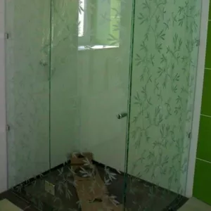 Душевая кабина,  стеклянная шторка в ванную,  перегородка в душ,  Астана