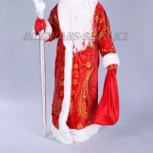 Костюм Деда Мороза на прокат в Астане.
