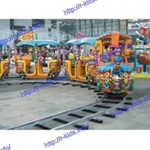 R-KIDS: Электрический поезд аттракцион для парков и ТРЦ. KAP-011