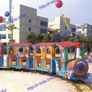 R-KIDS: Электрический поезд аттракцион для парков и ТРЦ. KAP-012
