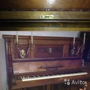 Продаю Антикварное Концертное фортепиано 1914 года в отличном  состоян