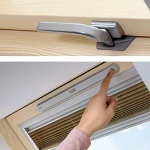 ПЛАСТИКОВЫЕ МАНСАРДНЫЕ ОКНА VELUX OPTIMA,  РУЧКА СНИЗУ Кокшетау