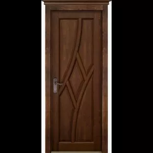 Двери из массива ольхи 