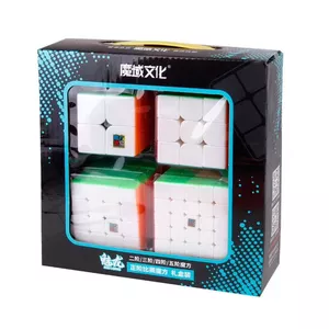 Набор кубиков Рубика Moyu Mei Long. Цветной пластик. Подарок. Кубик