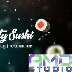 Заказать видеоролик для рекламы суши бара. Видеоменю (FOOD_25)