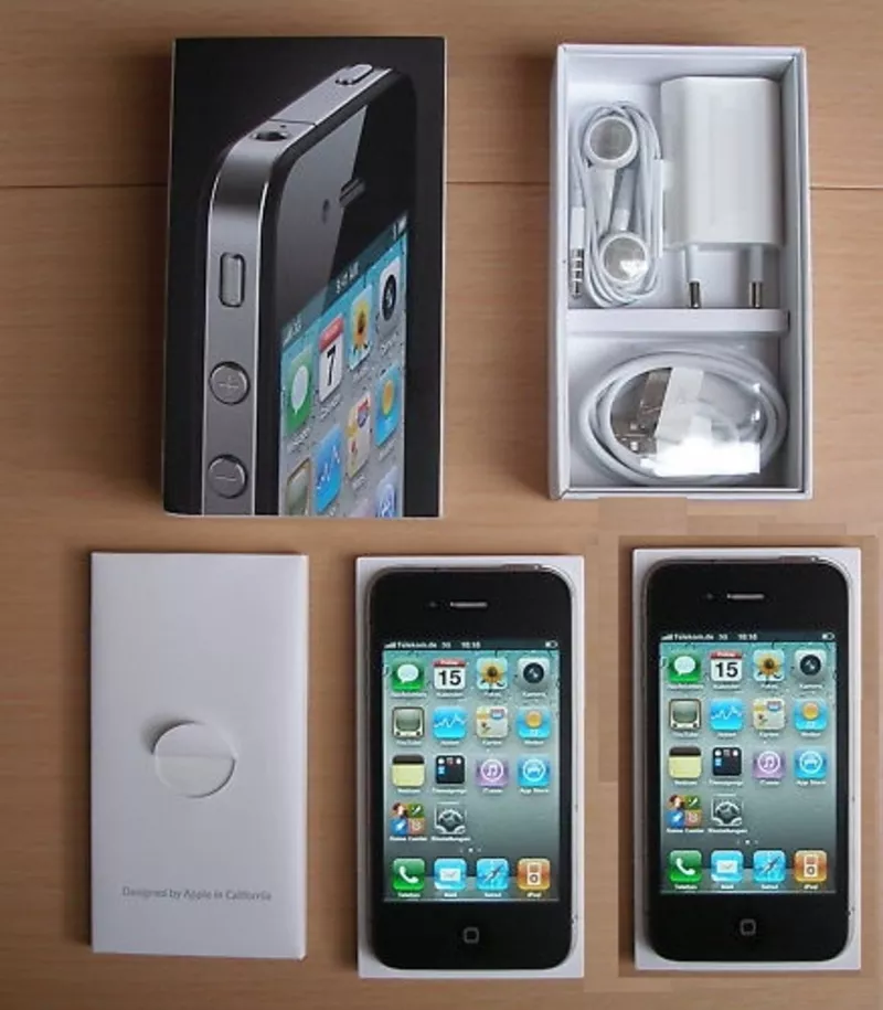 iPhone 4 32GB - 16Gb белый / черный цвет 