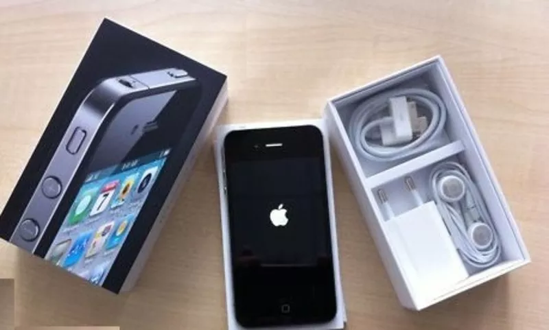 iPhone 4 32GB - 16Gb белый / черный цвет  2