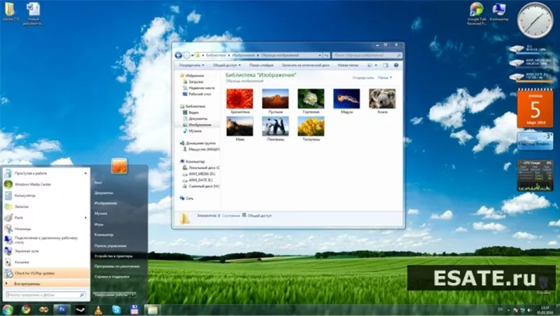 Установка Windows XP, Удаление linux и установка windows 7.