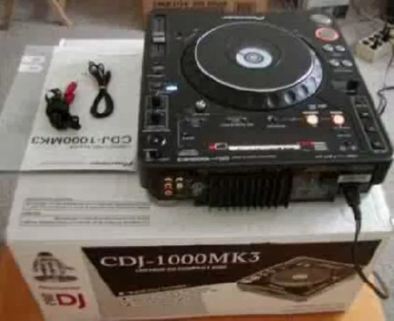 2x PIONEER CDJ-1000MK3 & 1x DJM-800 MIXER DJ ПАКЕТ 