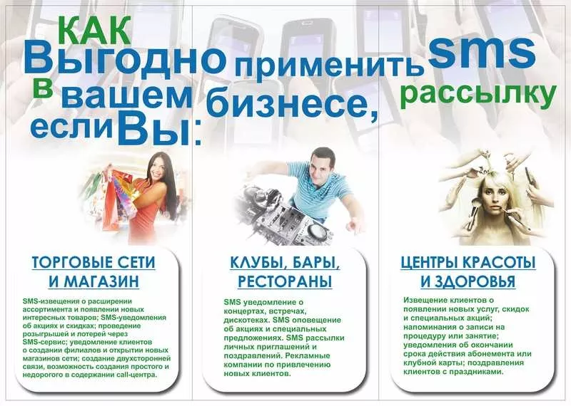 Смс рассылка  