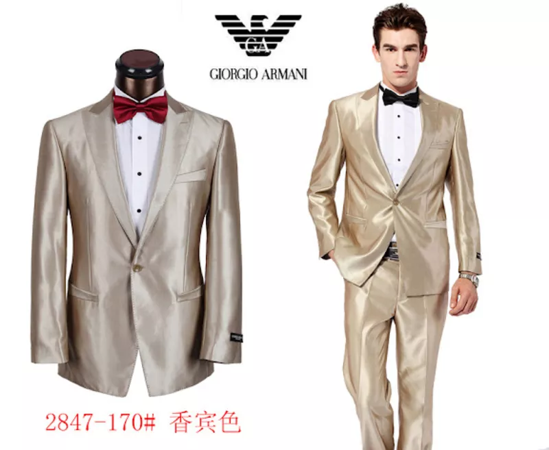 реплика марки мужской костюм из Китая 9