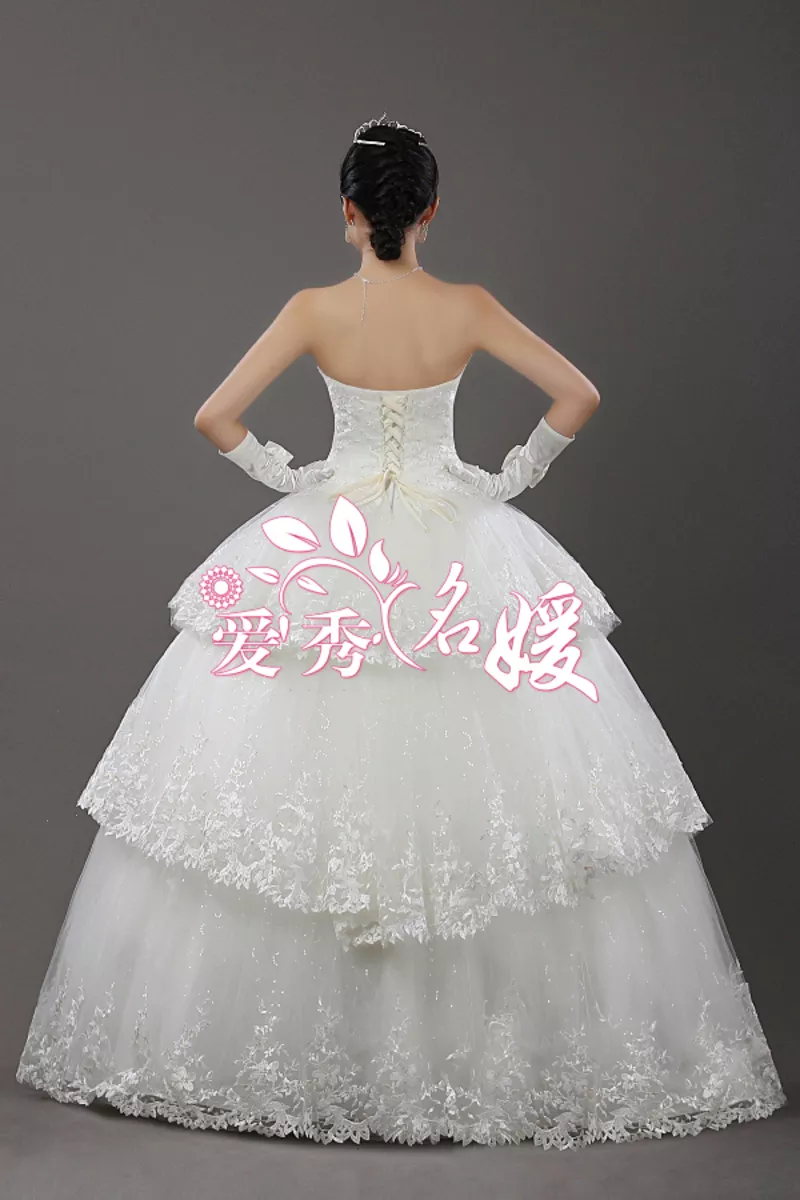Срочно продам шикарное свадебное платье!!! Не дорого!!! 2