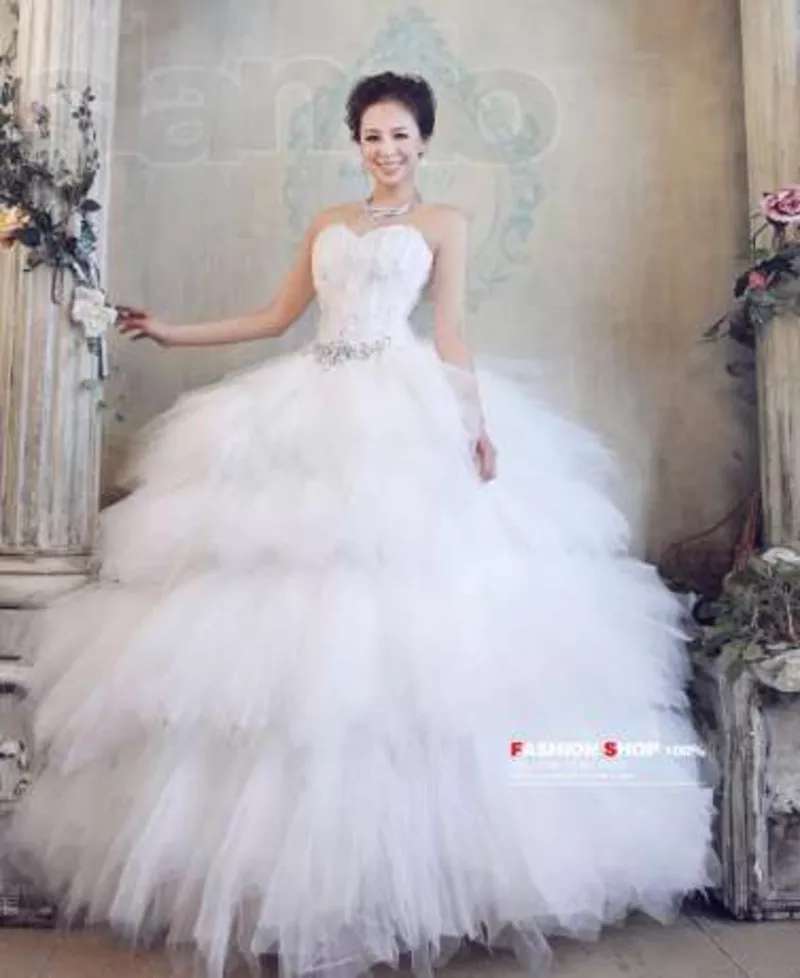 Новые роскошные свадебные платья и аксессуары 3