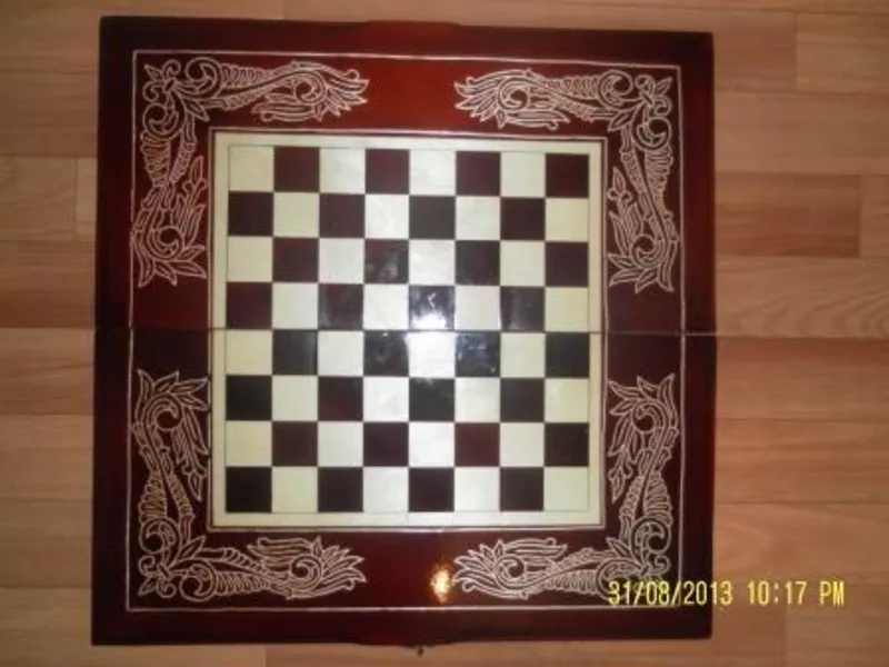Продам нарды-шахматы ручной работы 3