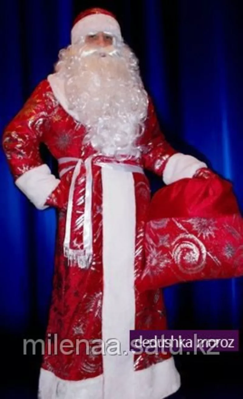Прокат и продажа костюмов Деда Мороза и Снегурочки в Астане!
