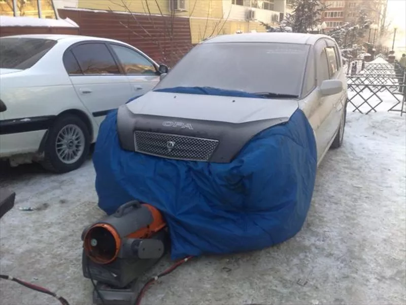 Запуск и отогрев замерзших автомашин,  быстро и недорого!! 3