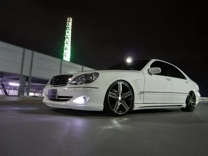 Элитный автомобиль  Mercedes-Benz S600  W222 Long 2014 белого/черного  3