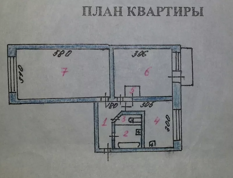 Продам квартиру,  2-х комнатная,  45кв м,  хороший район