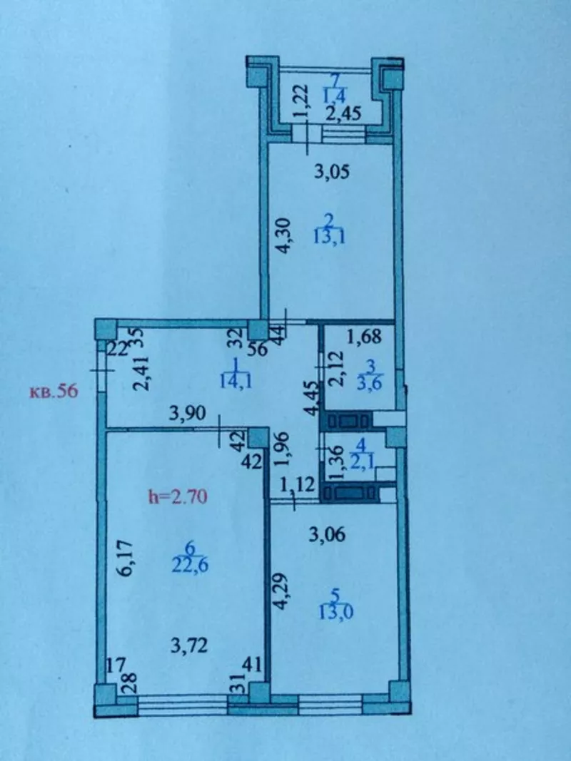 СРОЧНО! Продам 2-х комнатную квартиру 11