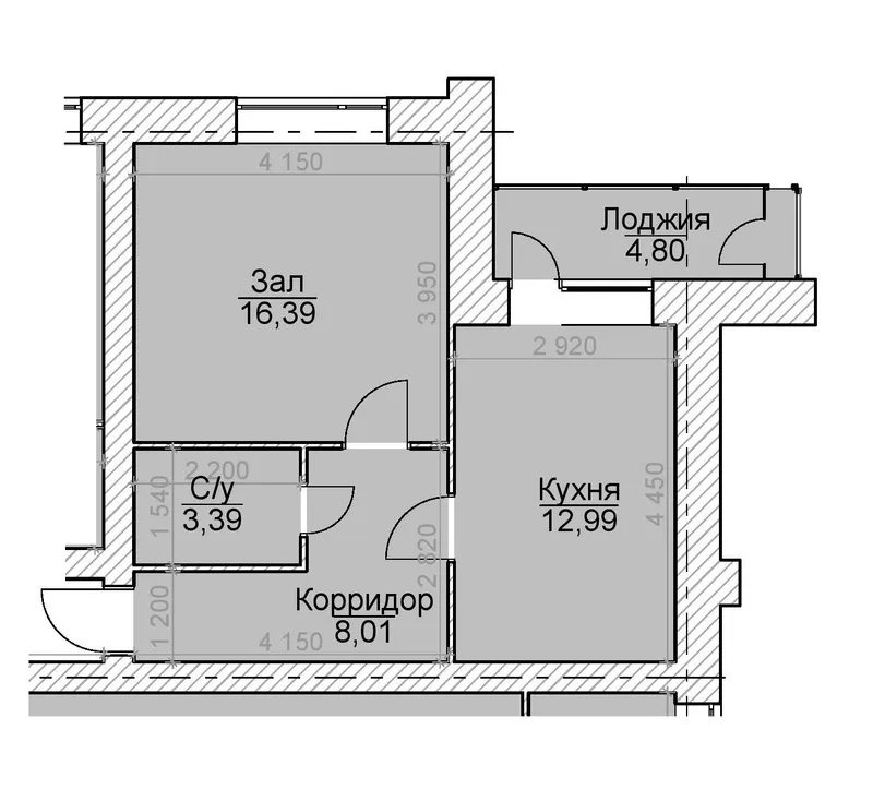 1 комнатная квартира,  43 кв м,  Сейфуллина-Бейсекова,  1100 у.е.