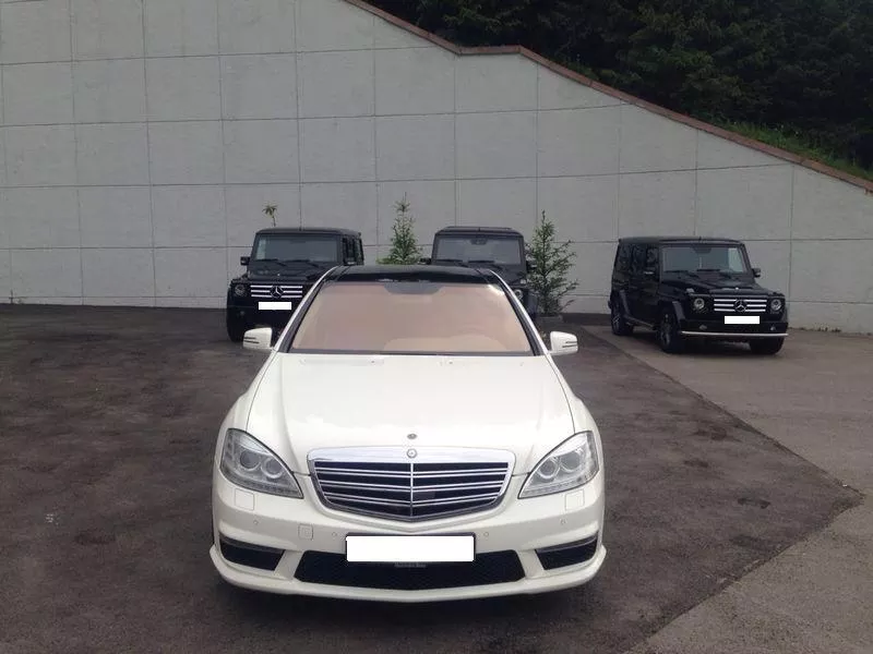 VIP встречи аэропорт/вокзал на Mercedes-Benz S-Class W221 Long,  S65 AM 4