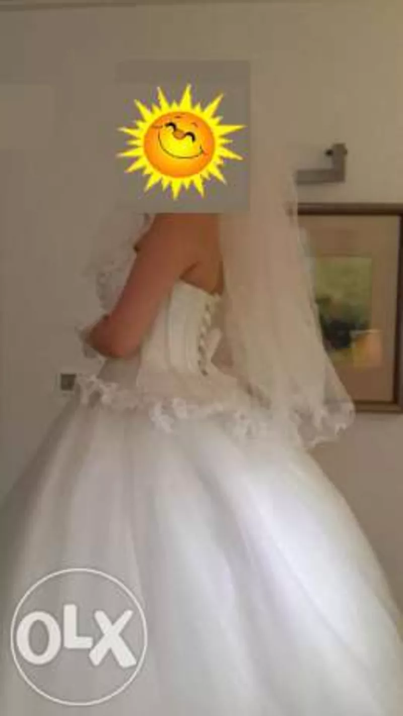 СРОЧНО Продам шикарное свадебное платье 2