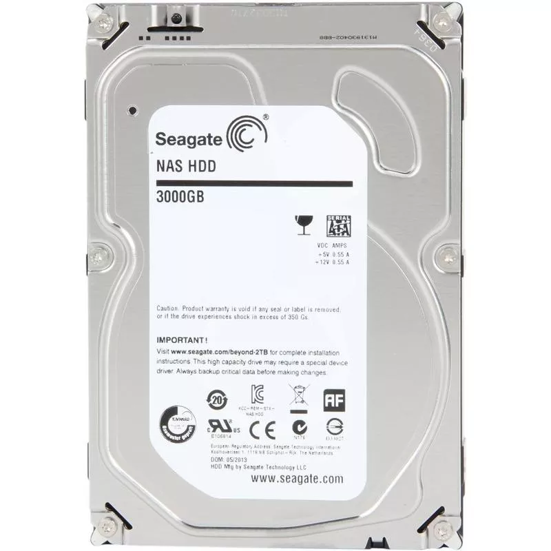 Продам новый жесткий диск 3000Gb (3Tb) Seagate NAS ,  3.5