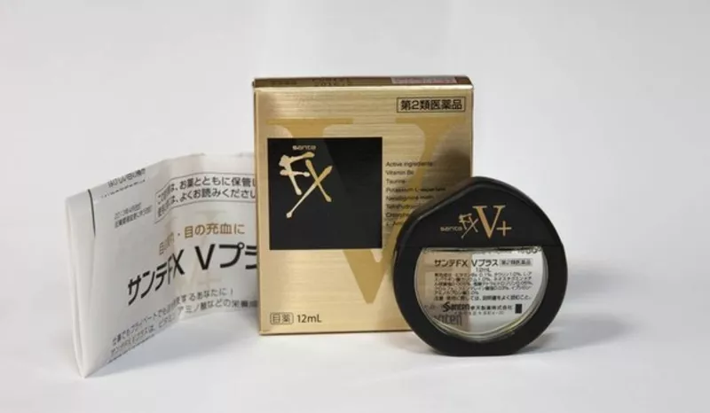 Японские витаминизированные капли для глаз