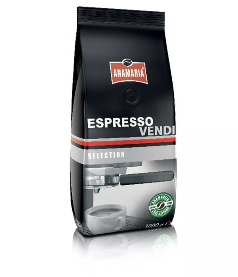Кофе в зернах Anamaria Vendi 80% арабика и 20% робусты по лучшей цене.