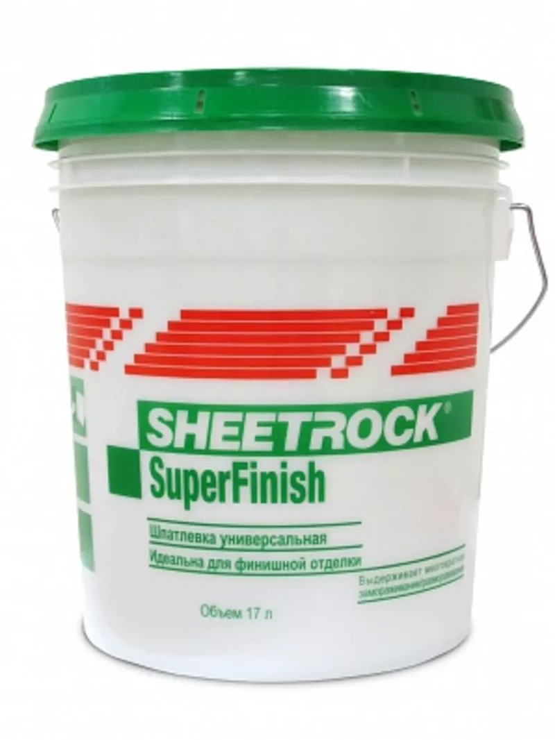 Шпатлевка SHEETROCK SuperFinish,  17л (28кг) - 5600