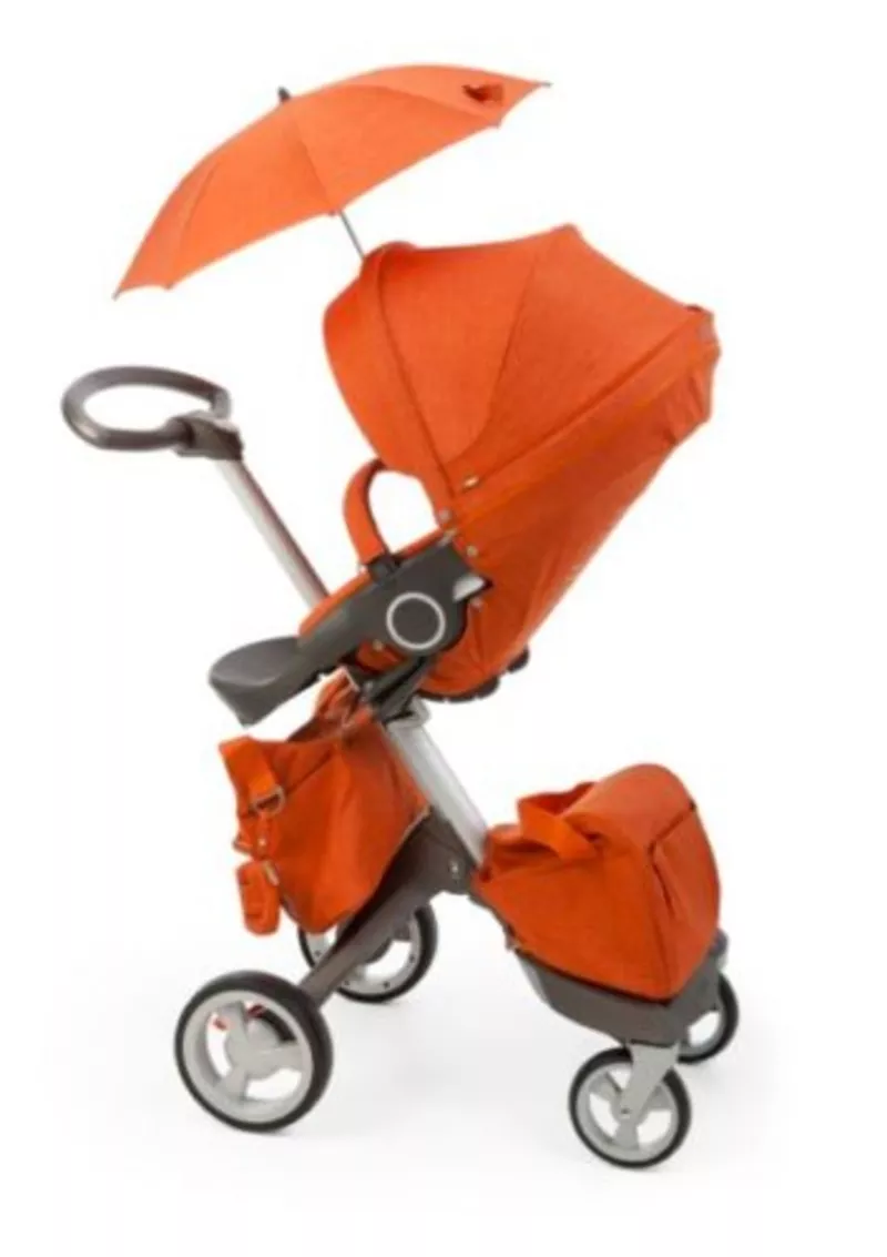 Stokke Xplory Red Standard Single Seat Stroller