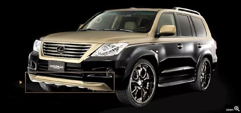 Обвес DAMD Goldman для Lexus LX 570 2