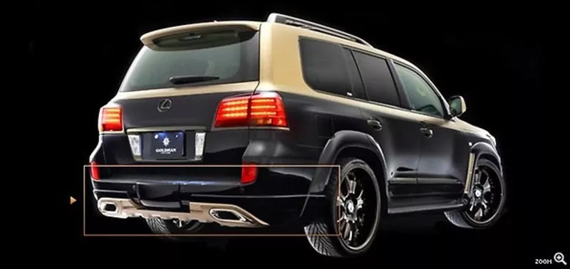 Обвес DAMD Goldman для Lexus LX 570 4