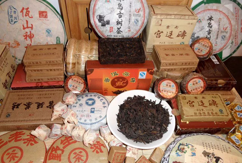 Китайский чай Пуэр,  Да Хун Пао,  Тегуанинь и др 3