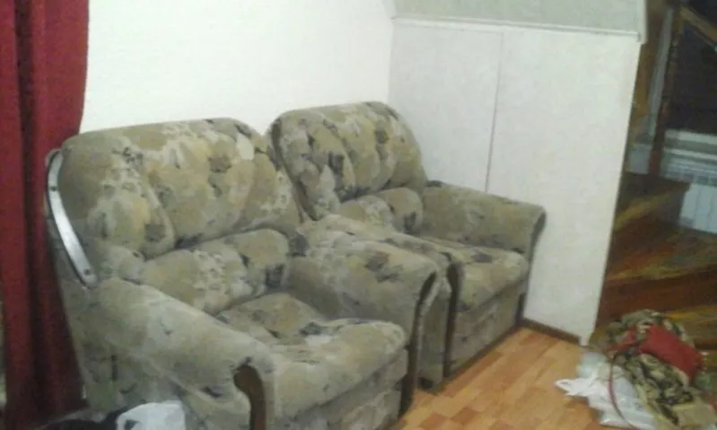 Продам диван , тройку,  кресла,  раскладной диван-кровать 3