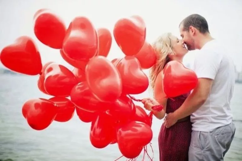 Воздушные шары ко Дню Святого Валентина 2