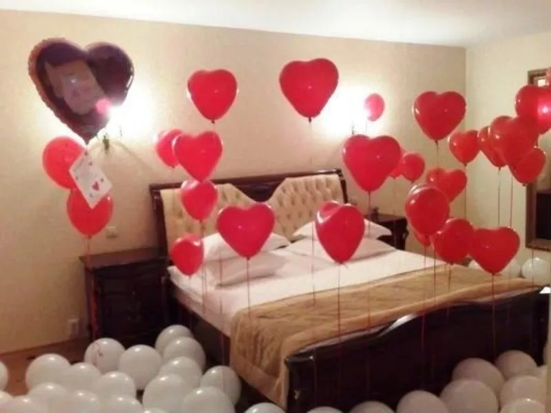 Воздушные шары ко Дню Святого Валентина 3