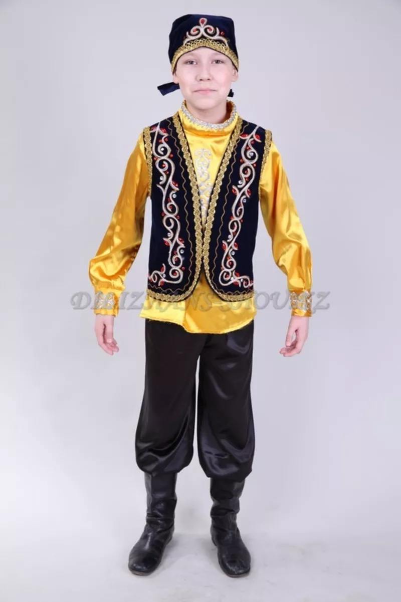 Национальные казахские костюмы для мальчиков на прокат 2