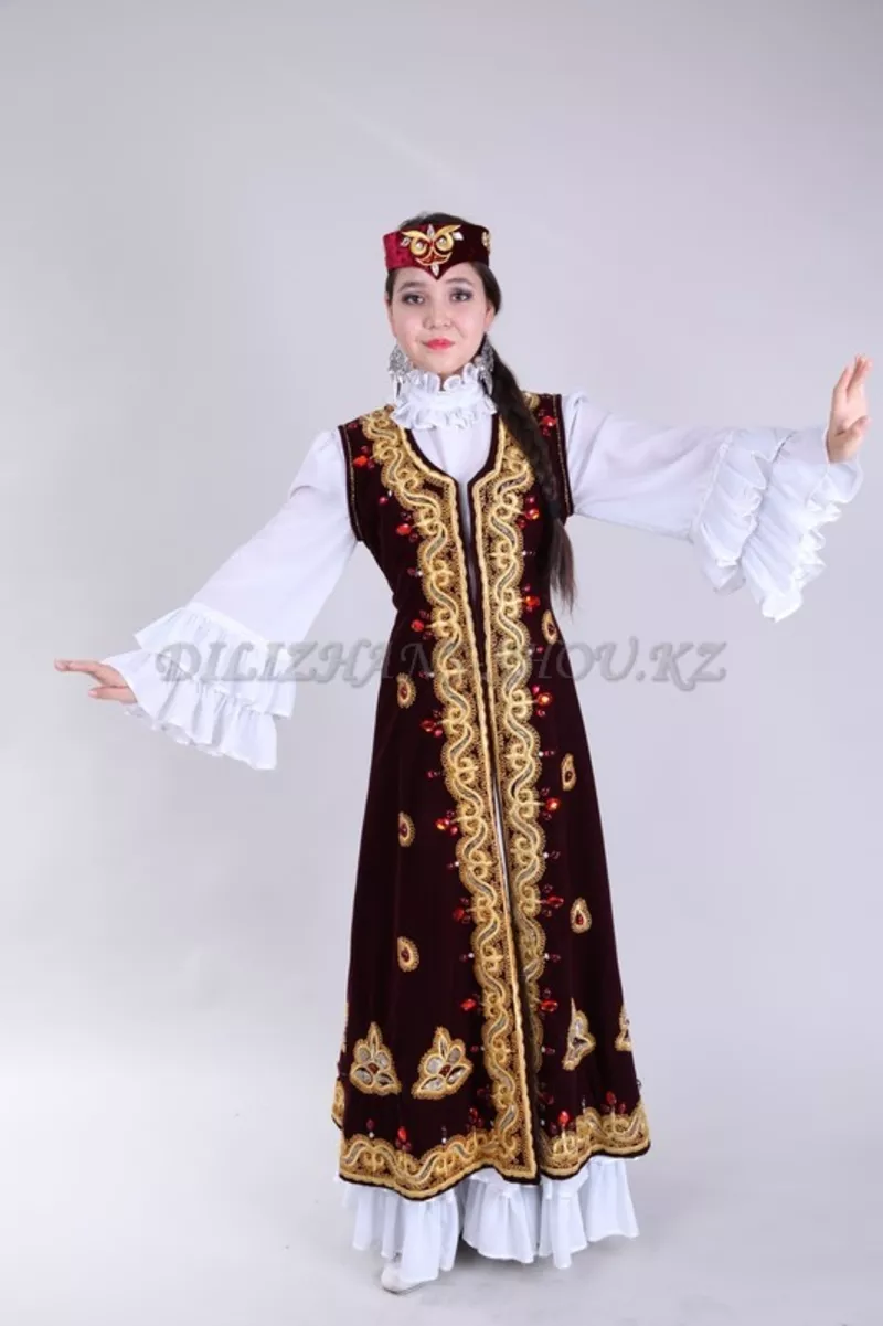 Женские национальные казахские костюмы на прокат в Астане 3