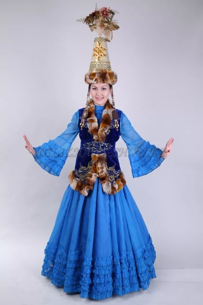 Женские казахские жилетки на прокат для взрослых  и детей 5