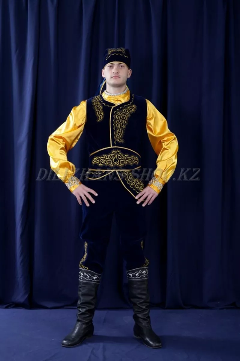Казахские национальные мужские жилетки всех размеров на прокат 3