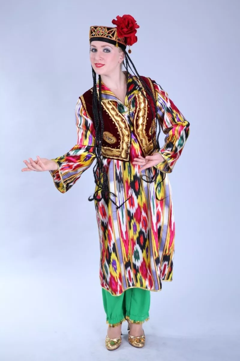  Узбекские национальные взрослые костюмы в Астане на прокат 2